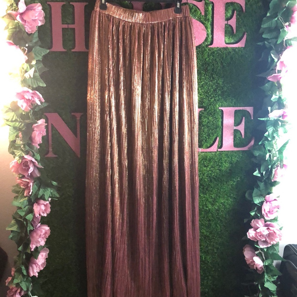 Copper Colored Women Skirt